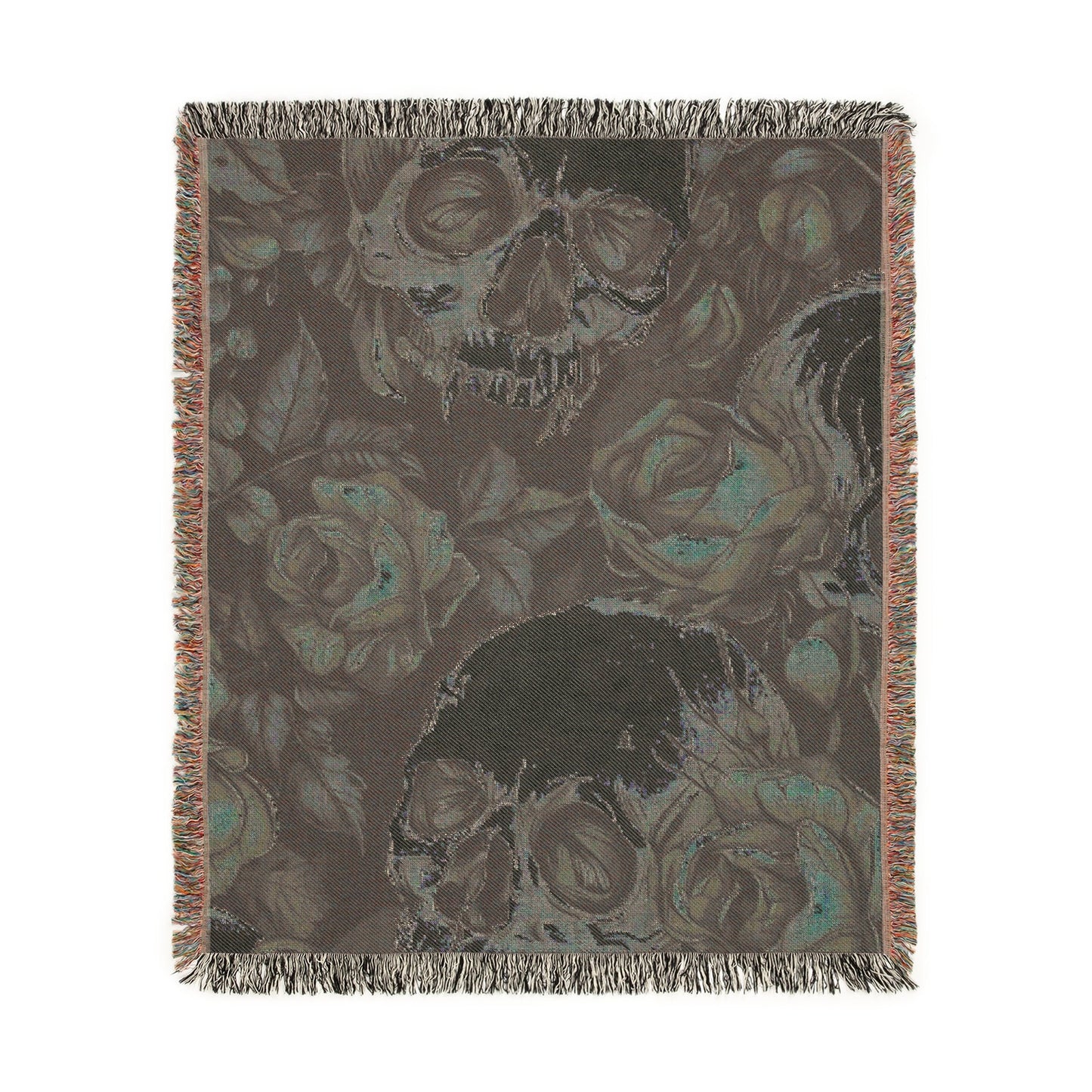 Skull And Roses Blanket