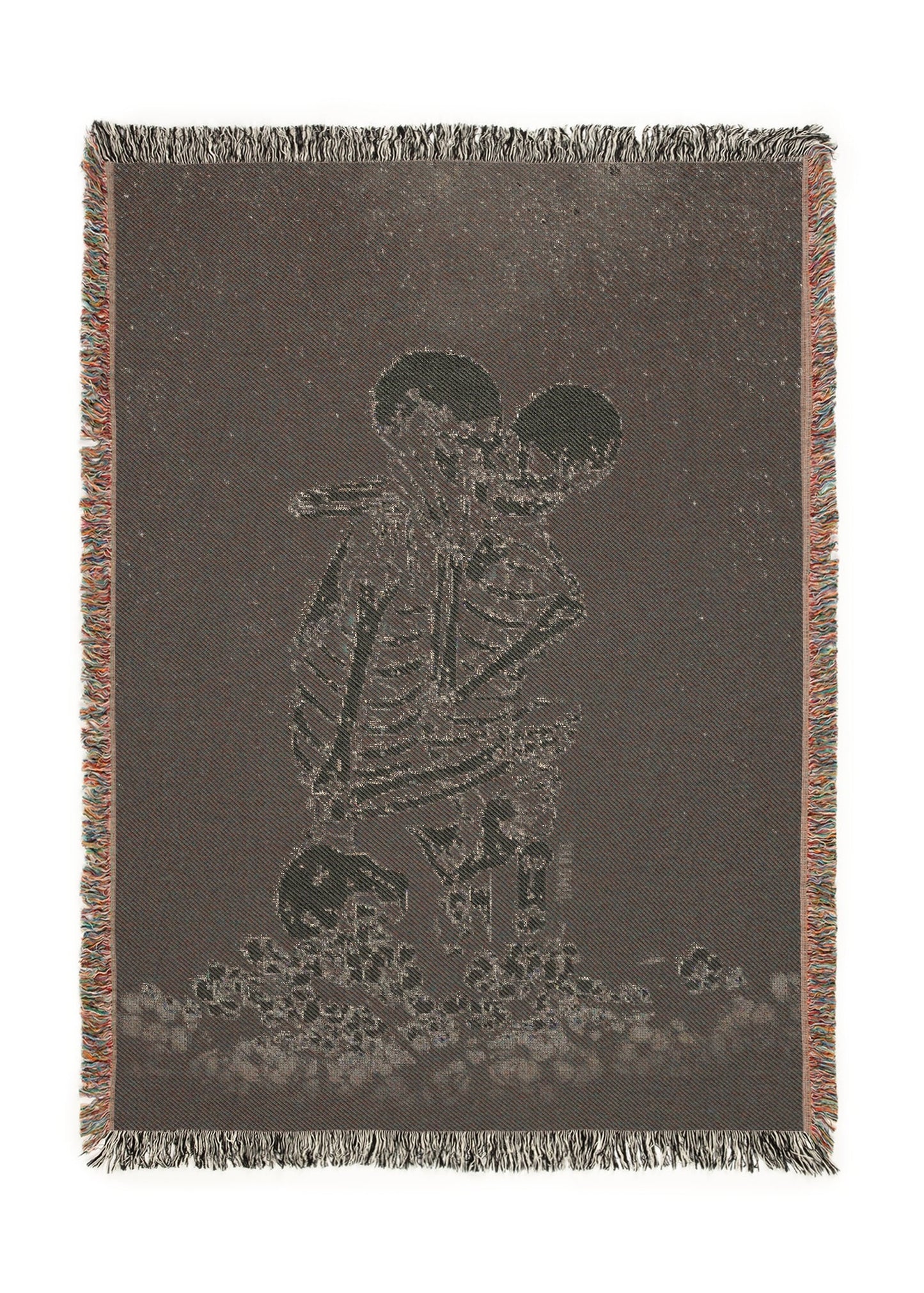 Skeleton Couple Blanket