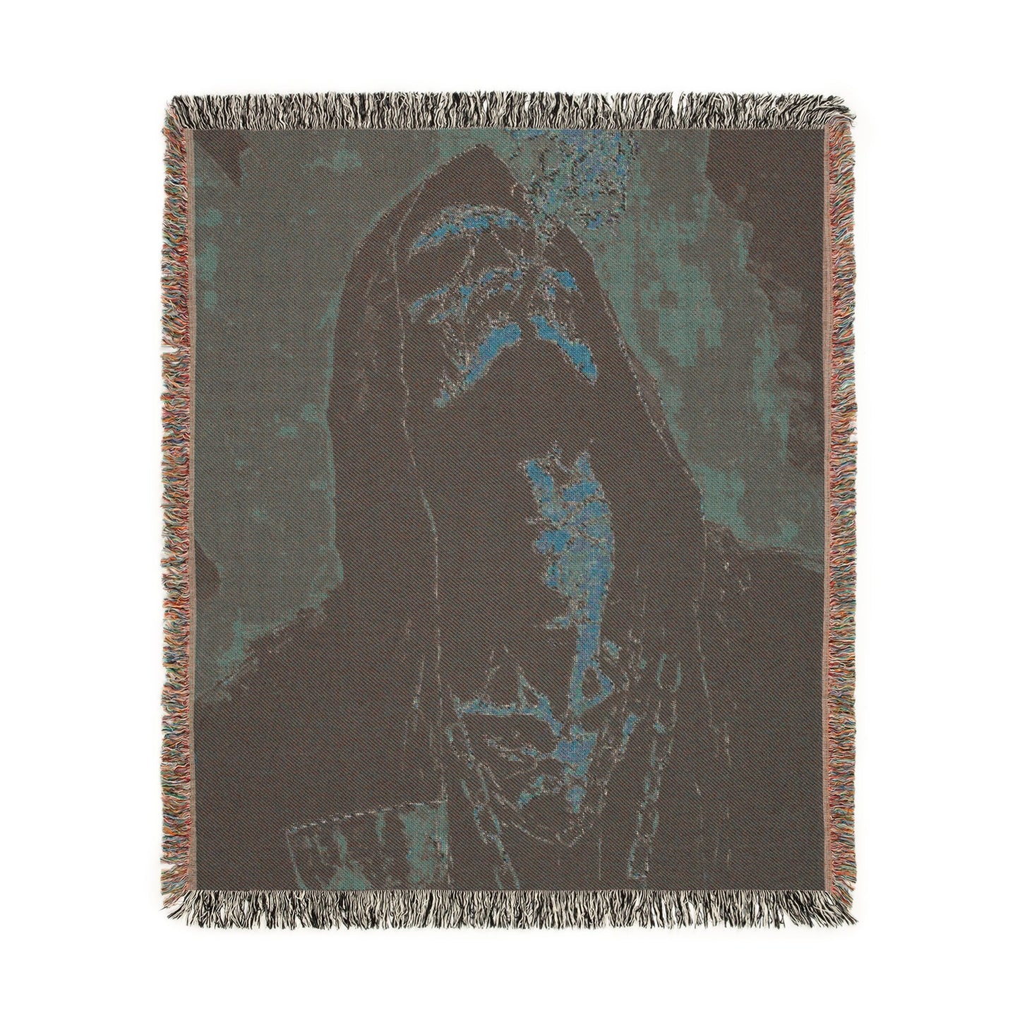Smoking Skeleton Blanket