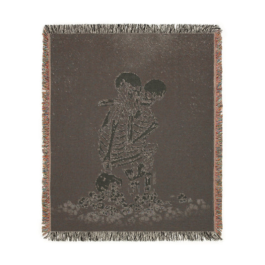 Skeleton Couple Blanket