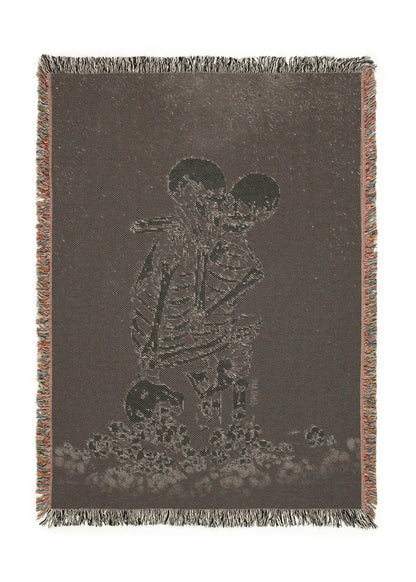 Skeleton Couple Blanket