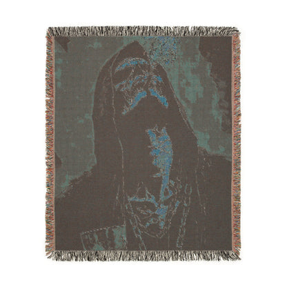 Smoking Skeleton Blanket