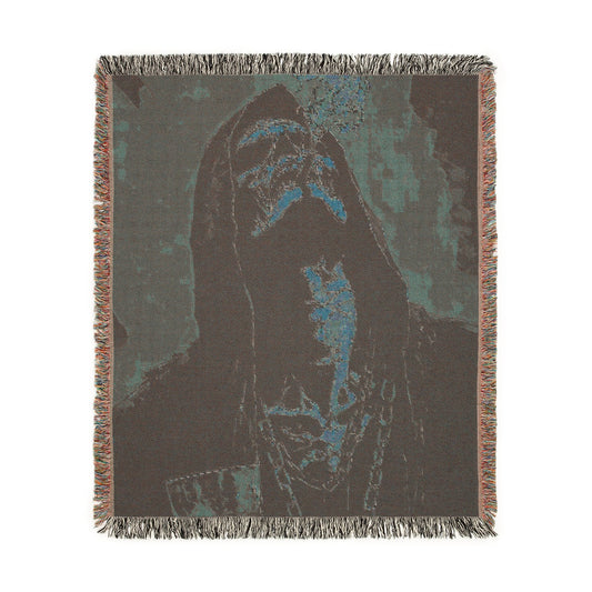 Smoking Skeleton Blanket